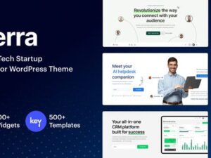 Sierra - SaaS & Tech Startup Elementor WordPress Theme 1.9 