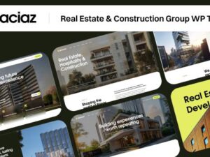 Spaciaz – Real Estate & Construction Group WordPress Theme 1.0