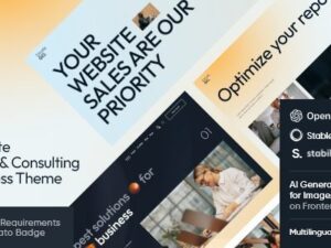 Stratego – Corporate Business & Consulting WordPress Theme 1.4.0