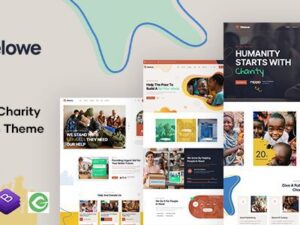 Welowe – Nonprofit Charity WordPress Theme 1.0.8