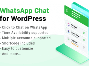 WhatsApp Chat WordPress 3.7.3