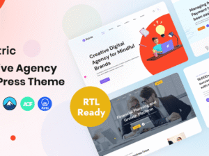 Xotric – Creative Agency WordPress Theme + RTL 1.4