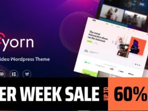 Yorn – Music & Video WordPress Theme 1.0.4