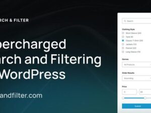 Search & Filter Pro – Search and Filtering for WordPress 3.2.2