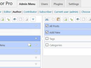 Admin Menu Editor Pro 2.32