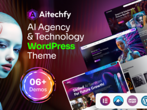 Aitechfy – AI Agency & Technology WordPress Theme 1.0