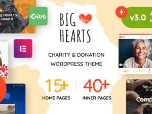 BigHearts – Charity & Donation WordPress Theme 3.1.15