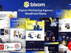 Bixom – Digital Agency WordPress Theme 1.0