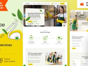 ClanyEco – Cleaning Services WordPress Theme 23