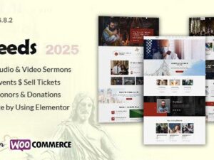 Deeds – The Best Church WordPress Theme 10.8