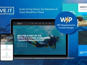 DiveIt – Scuba Diving School Travel WordPress Theme 1.4.4