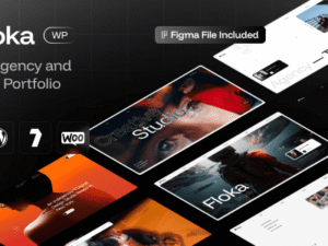 Floka – Digital Agency & Portfolio WordPress Theme 1.0.1