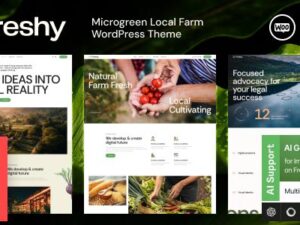 Freshy – Microgreen Local Farm WordPress Theme 1.0.0