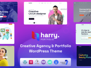 Harry – Creative Agency & Portfolio WordPress Theme + RTL 1.3.0