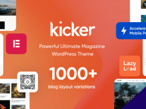 Kicker – Blog Magazine Theme 2.2.1