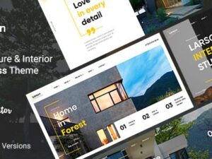 Larson – Architecture WordPress Theme 1.7.0
