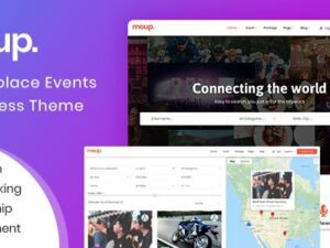 Meup – Event Marketplace WordPress Theme 2.1.5