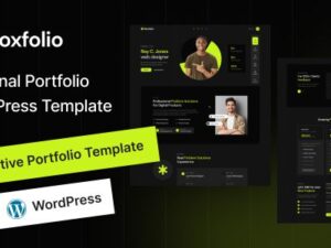 Noxfolio – Personal Portfolio Resume WordPress Theme 1.1.3