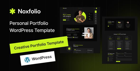 Noxfolio – Personal Portfolio Resume WordPress Theme 1.1.3 1 Noxfolio – Personal Portfolio Resume WordPress Theme 1.1.3