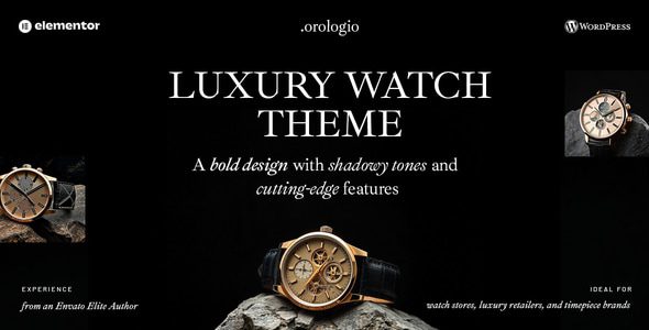 Orologio – Luxury Watch Store WordPress Theme 1.4 1 Orologio – Luxury Watch Store WordPress Theme 1.4