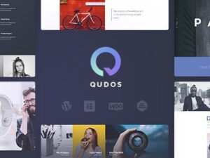 Qudos – Creative Portfolio & Agency WordPress Theme 1.5.3