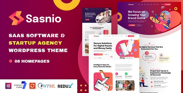 Sasnio – SaaS & Software Startup Agency WordPress Theme 1.0.1 1 Sasnio – SaaS & Software Startup Agency WordPress Theme 1.0.1