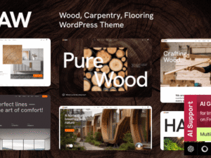 Saw – Wood, Carpentry, Flooring WordPress Theme 1.0.0