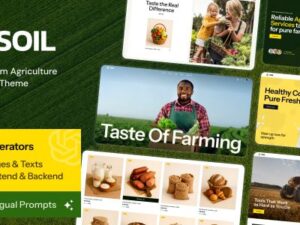 Soil – Organic Farm Agriculture WordPress Theme 1.0.0