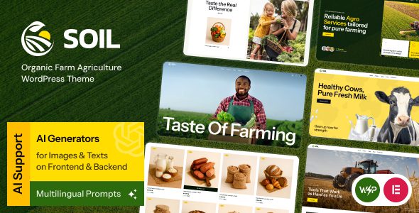 Soil – Organic Farm Agriculture WordPress Theme 1.0.0 1 Soil – Organic Farm Agriculture WordPress Theme 1.0.0