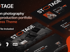 Stotage – Photography & Video Production WordPress Theme 1.0.1