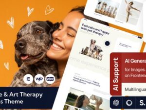 Vitality – Pet, Dance & Art Therapy WordPress Theme 1.0.0