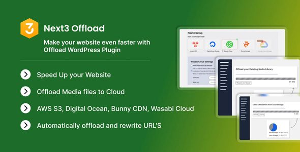 Next3 Offload – WordPress Optimization Plugin 4.3.7 1 Next3 Offload – WordPress Optimization Plugin 4.3.7