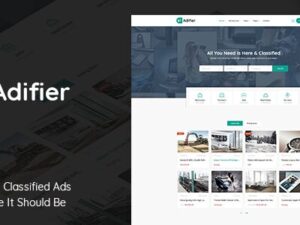 Adifier – Classified Ads WordPress Theme 3.9.9