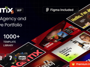 Agntix – Digital Agency & Creative Portfolio WordPress Theme 1.0.9