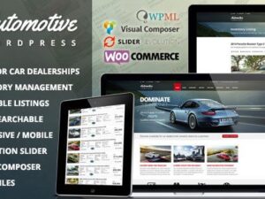 Automotive Car Dealership Business WordPress Theme 13.4.2