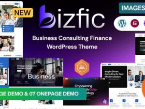 ChipieGPL 10 Bizfic – Business Consulting & Financial Advisors Modern WordPress Theme 1.7.0