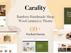 Carafity – Bamboo Handmade Shop WooCommerce Theme 1.2.8