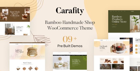 Carafity – Bamboo Handmade Shop WooCommerce Theme 1.2.8 1 Carafity – Bamboo Handmade Shop WooCommerce Theme 1.2.8
