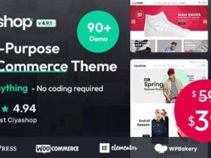 CiyaShop + Apps – Multipurpose WooCommerce Theme 4.23.1