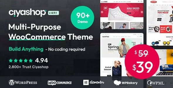 CiyaShop + Apps – Multipurpose WooCommerce Theme 4.23.1 1 CiyaShop + Apps – Multipurpose WooCommerce Theme 4.23.1
