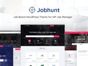 Jobhunt – Job Board WordPress theme for WP Job Manager 2.2.1