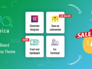 Jobica – Elementor IT Job Board WordPress Theme 1.4.2