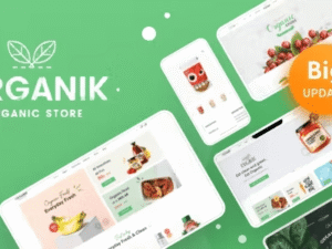 Organik – Organic Food Store WordPress Theme 3.4.4