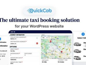 QuickCab – WooCommerce Taxi Booking Plugin 1.4.6
