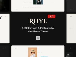 Rhye – AJAX Portfolio WordPress Theme 4.2.7