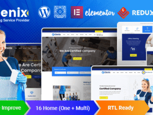 Clenix – Cleaning Services WordPress Theme 3.1.2
