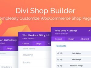Divi Shop Builder For WooCommerce 2.0.25