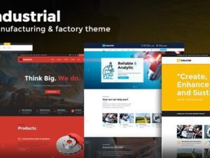 Industrial – Manufacturing Factory WordPress Theme 1.6.2
