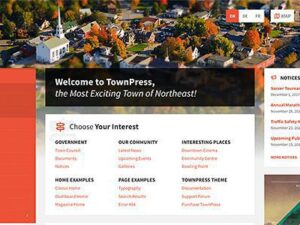 TownPress – Municipality & Town Government WordPress Theme 3.8.13