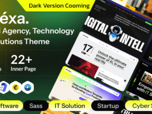 Trexa – Saas, Ai Agency, Technology & IT Solutions WordPress Theme 1.0.0